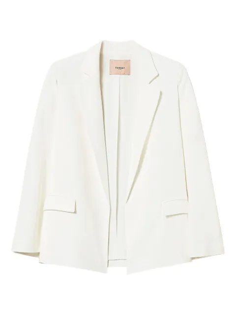 TWINSET cape crepe blazer