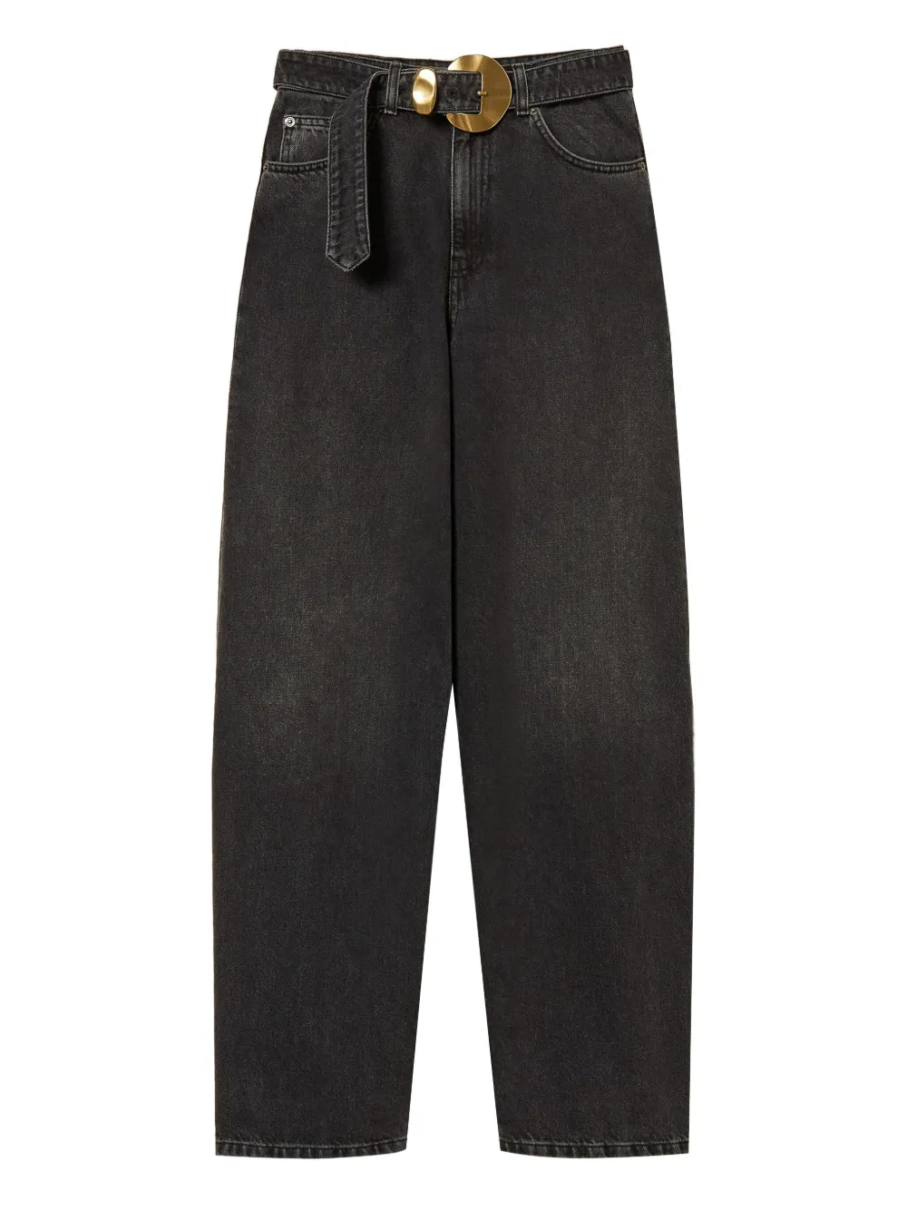 TWINSET Jeans met gespsluiting Zwart