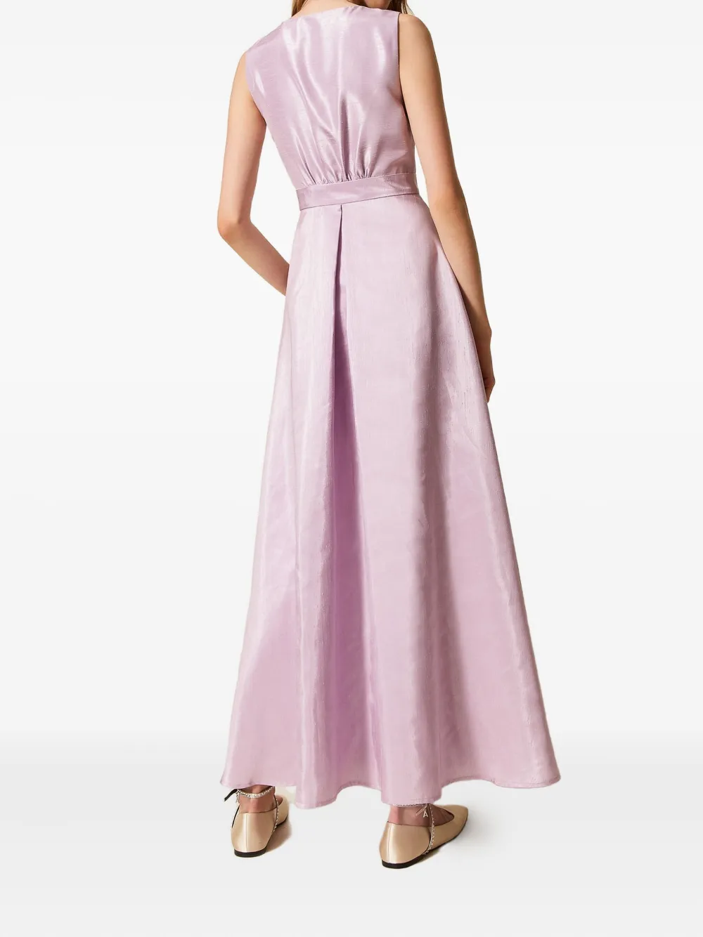 TWINSET Mouwloze maxi-jurk Paars