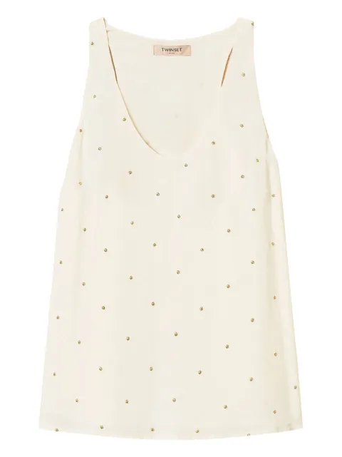 TWINSET udsmykket tanktop