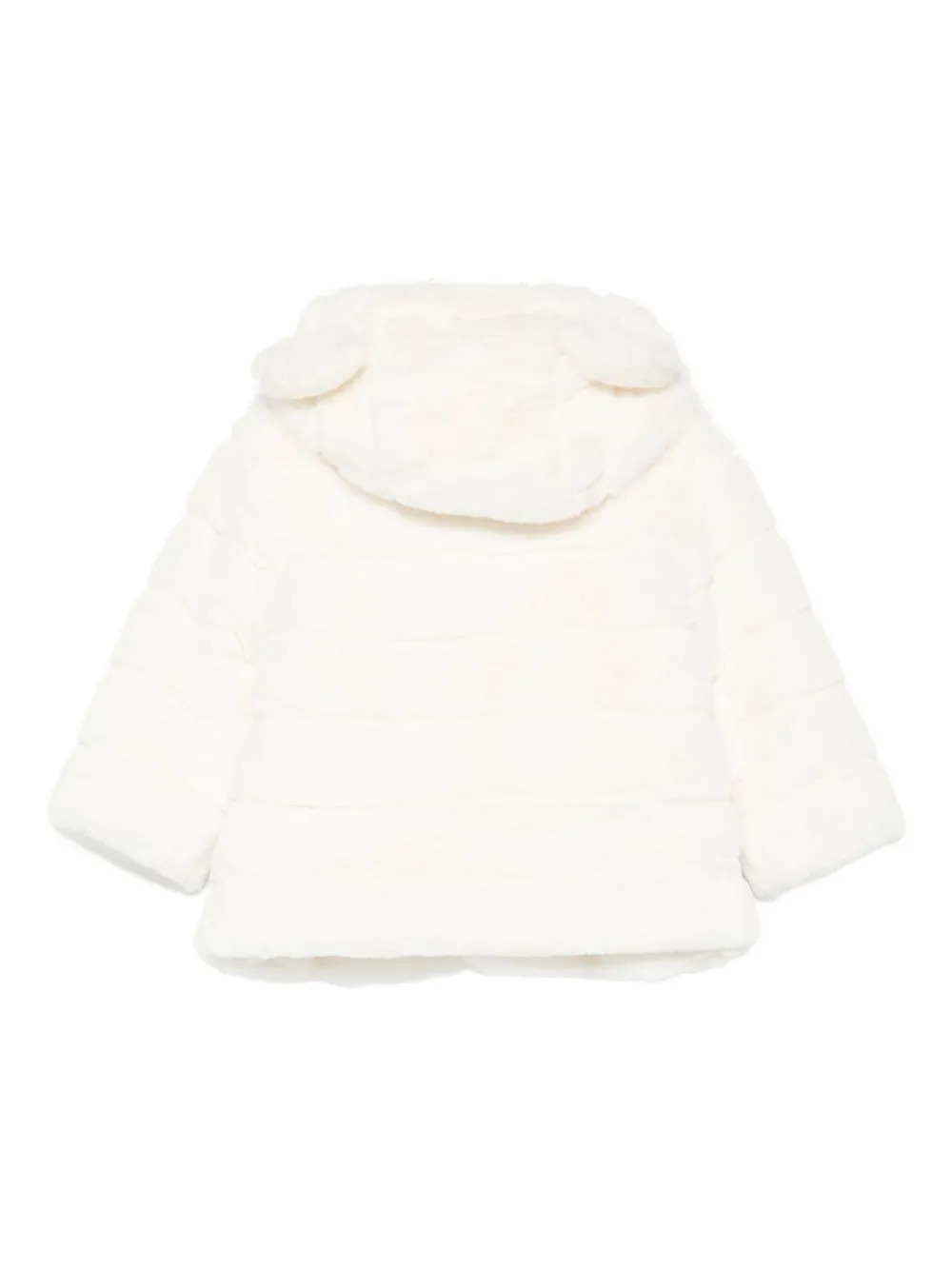 Moschino Kids Jack verfraaid met teddybeer en capuchon Wit