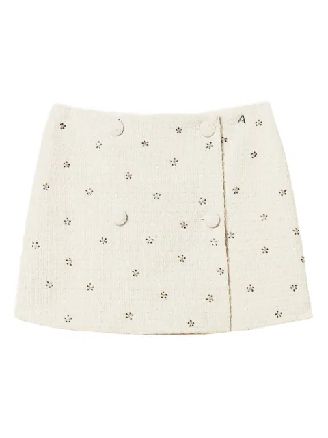 TWINSET falda corta de bouclé