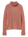 TWINSET ribbed turtleneck jumper - Pink