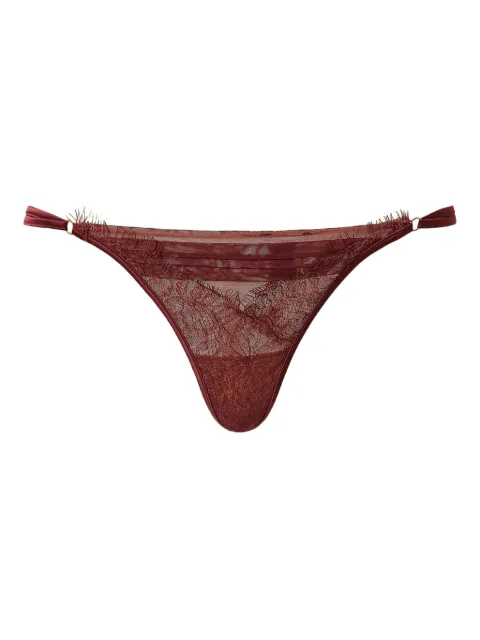 TWINSET chantilly-lace g-string thongs