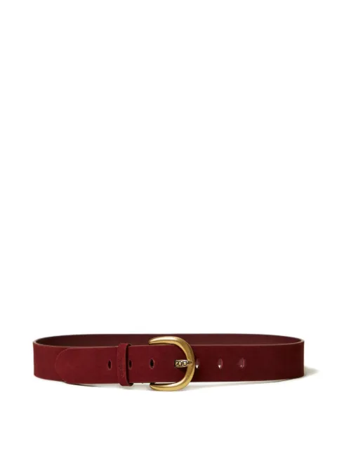 TWINSET suede buckle belt