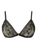 TWINSET lace triangle bra - Black