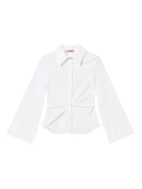 TWINSET draped button-down shirt