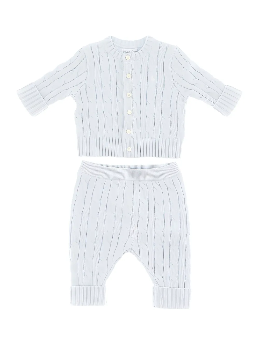 Polo Ralph Lauren Cable-knit (set Of Two) In Blue