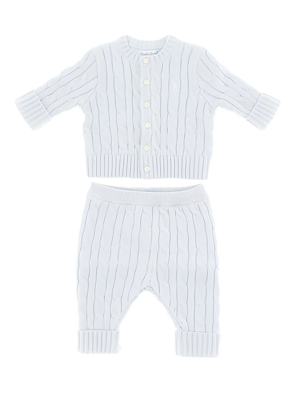 Polo Ralph Lauren Cable-knit (set Of Two) In Blue