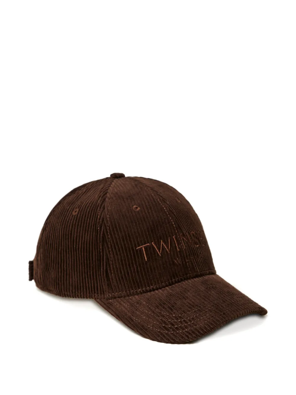 TWINSET corduroy baseball hat | Brown | Image 1