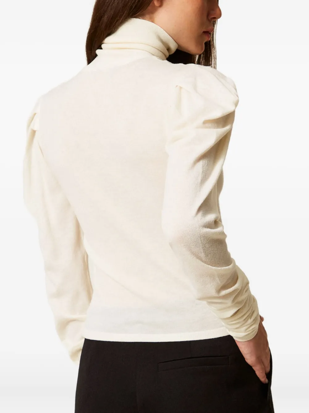 TWINSET Coltrui met pofmouwen Wit