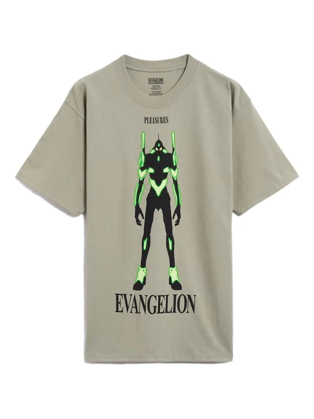 Pleasures graphic cotton T-shirt | Green | Image 1