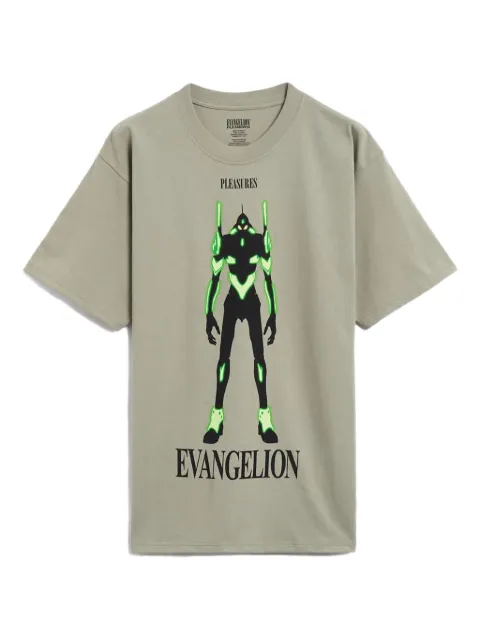 Pleasures graphic cotton T-shirt