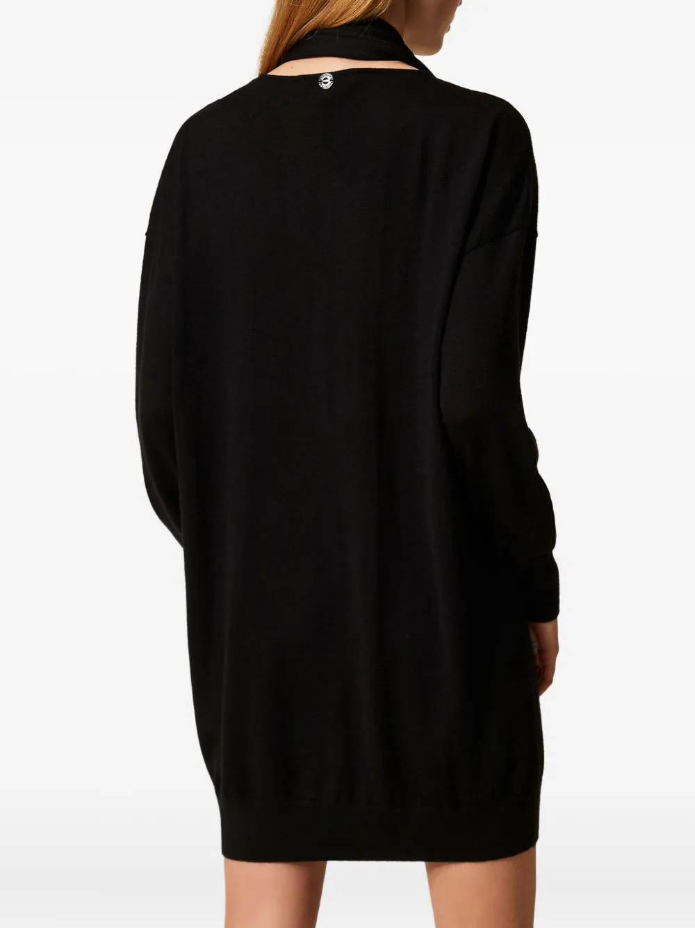 TWINSET Uitgesneden mini-jurk Zwart