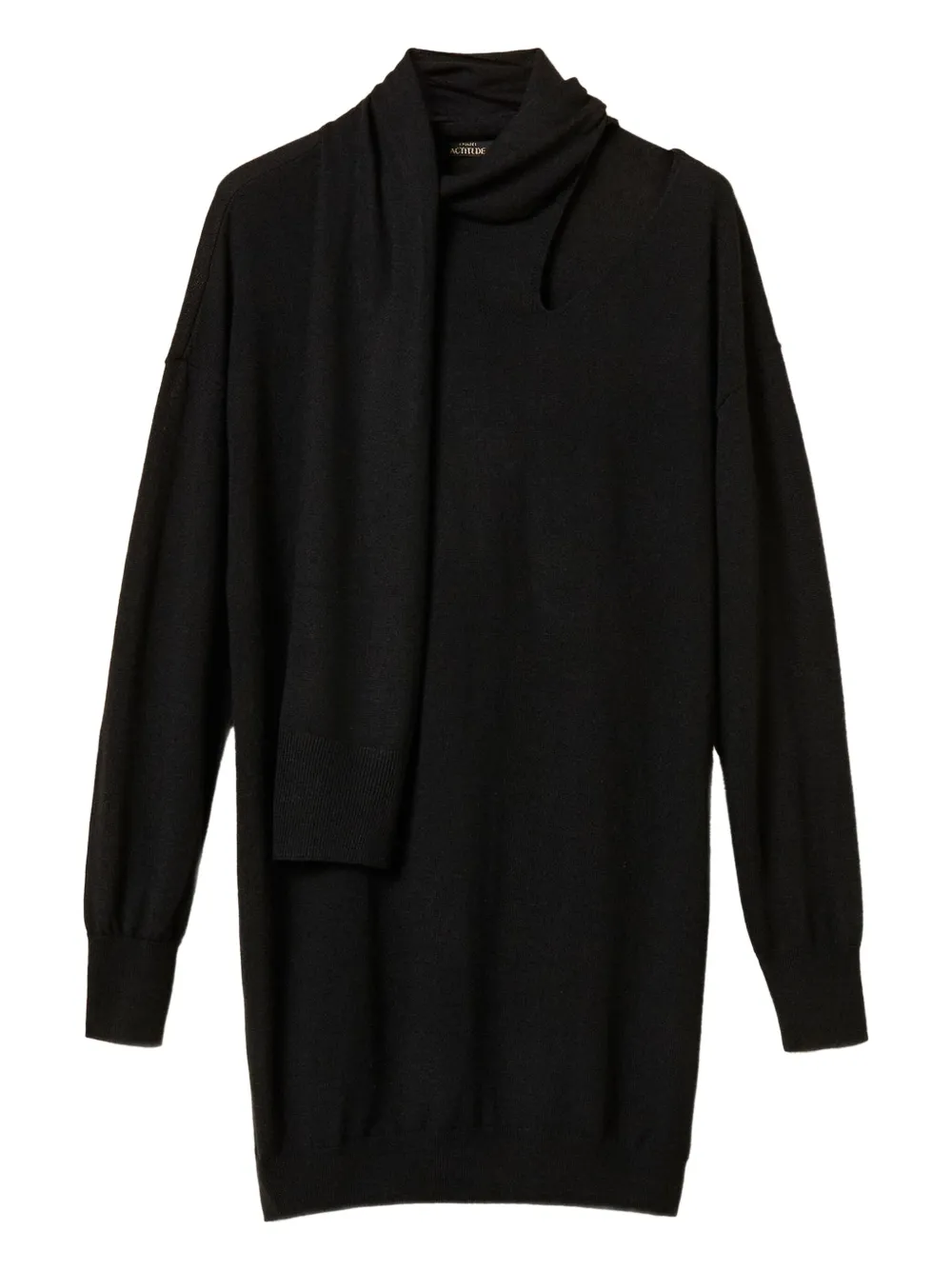 TWINSET cut-out mini dress - Nero