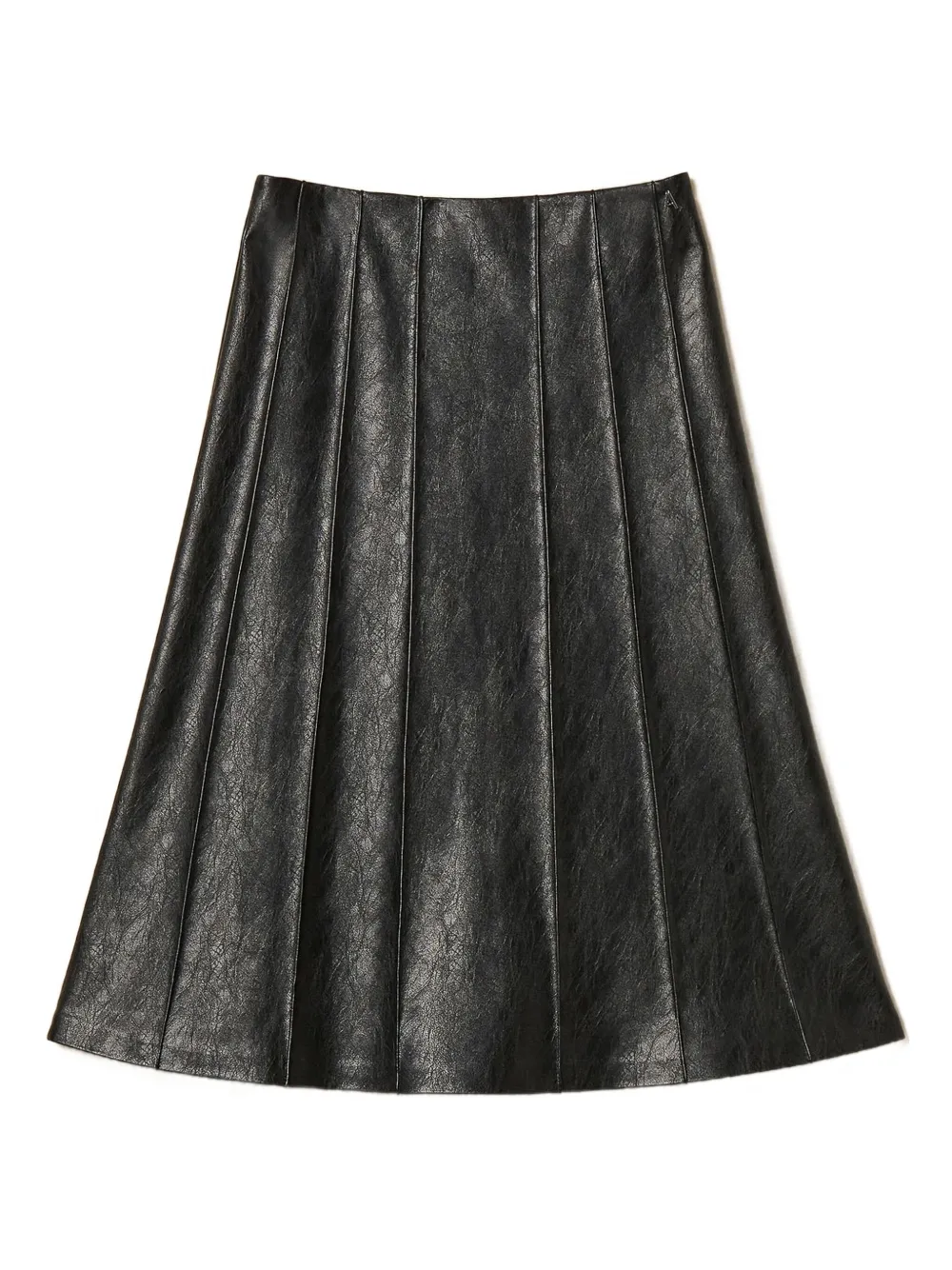 TWINSET falda midi con efecto plisado | negro | Image 1