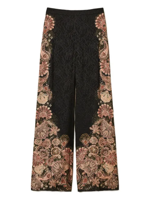 TWINSET بنطال بطبعة بيزلي