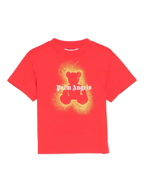 Palm Angels Kids T-shirt med logotryk