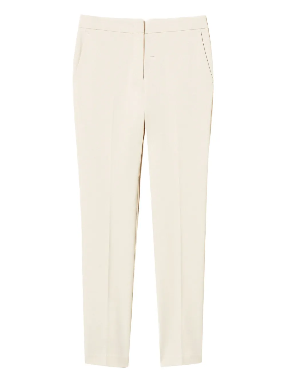 TWINSET Geplooide broek Wit