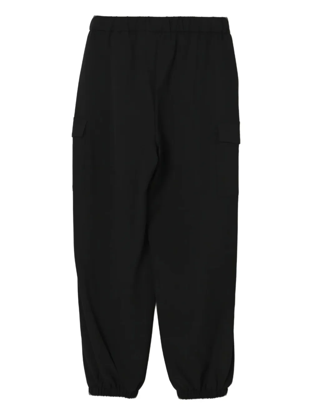 TWINSET Kids Elastische broek met manchetten Zwart