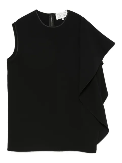 Maison Martin Margiela Pre-Owned 2010s asymmetrical ruffle blouse