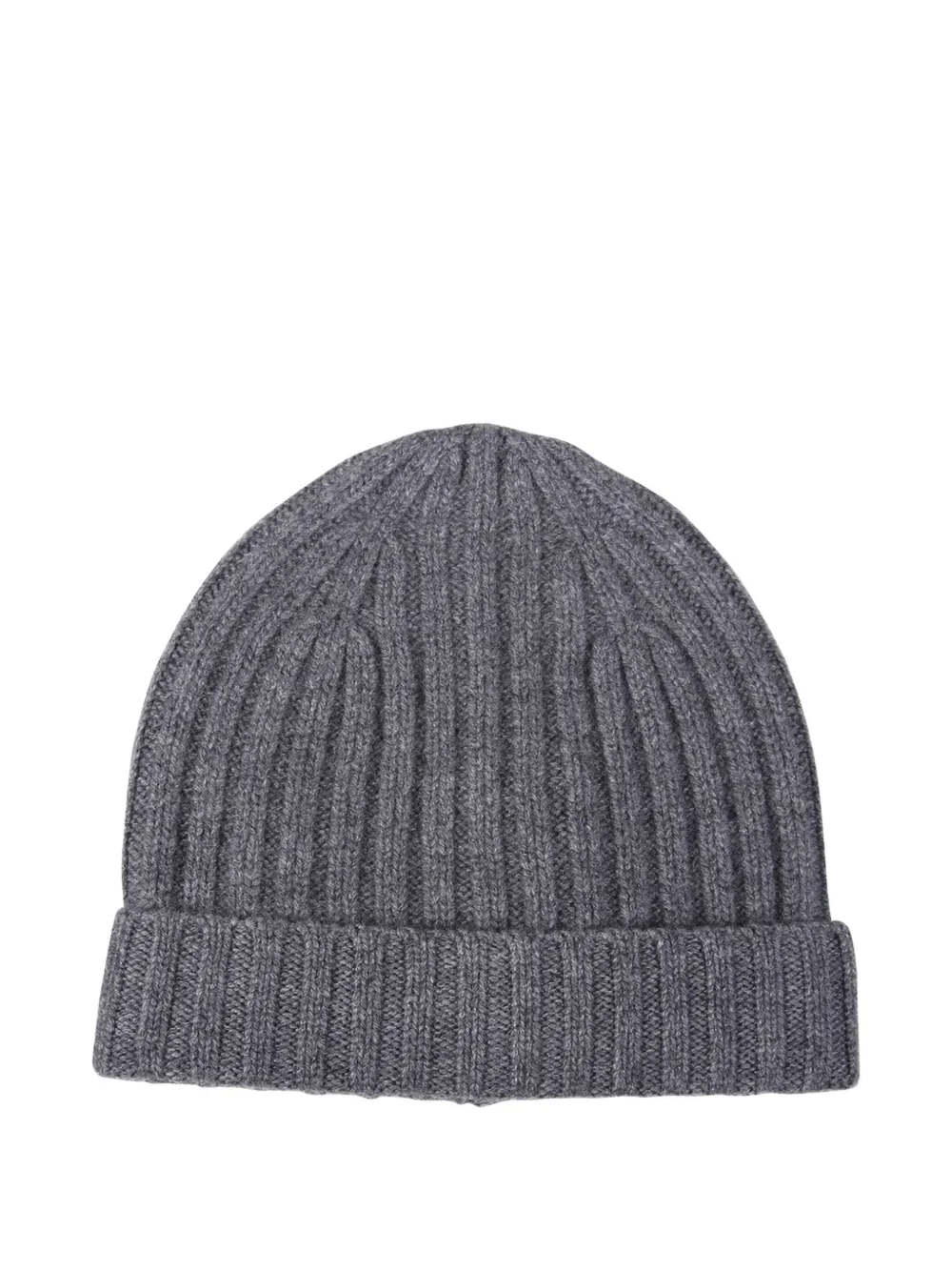 BeYou ribbed beanie Grijs
