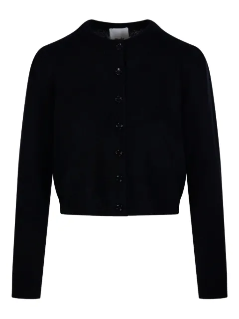 Allude crew-neck cardigan