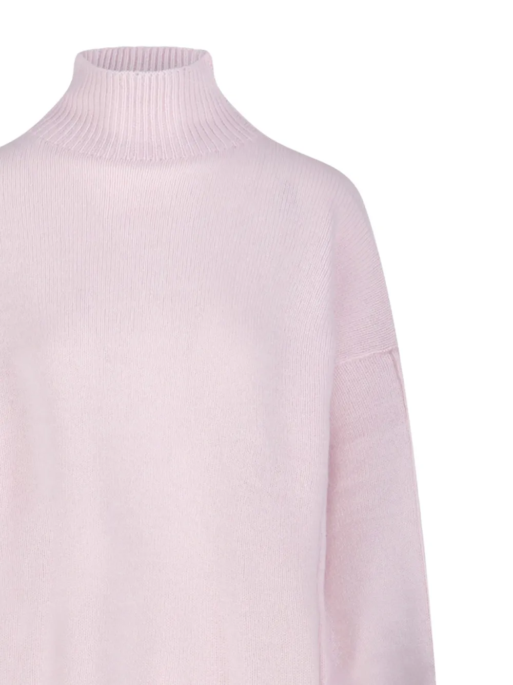 Allude high-neck cashmere sweater Roze
