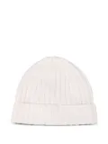 BeYou ribbed beanie - White