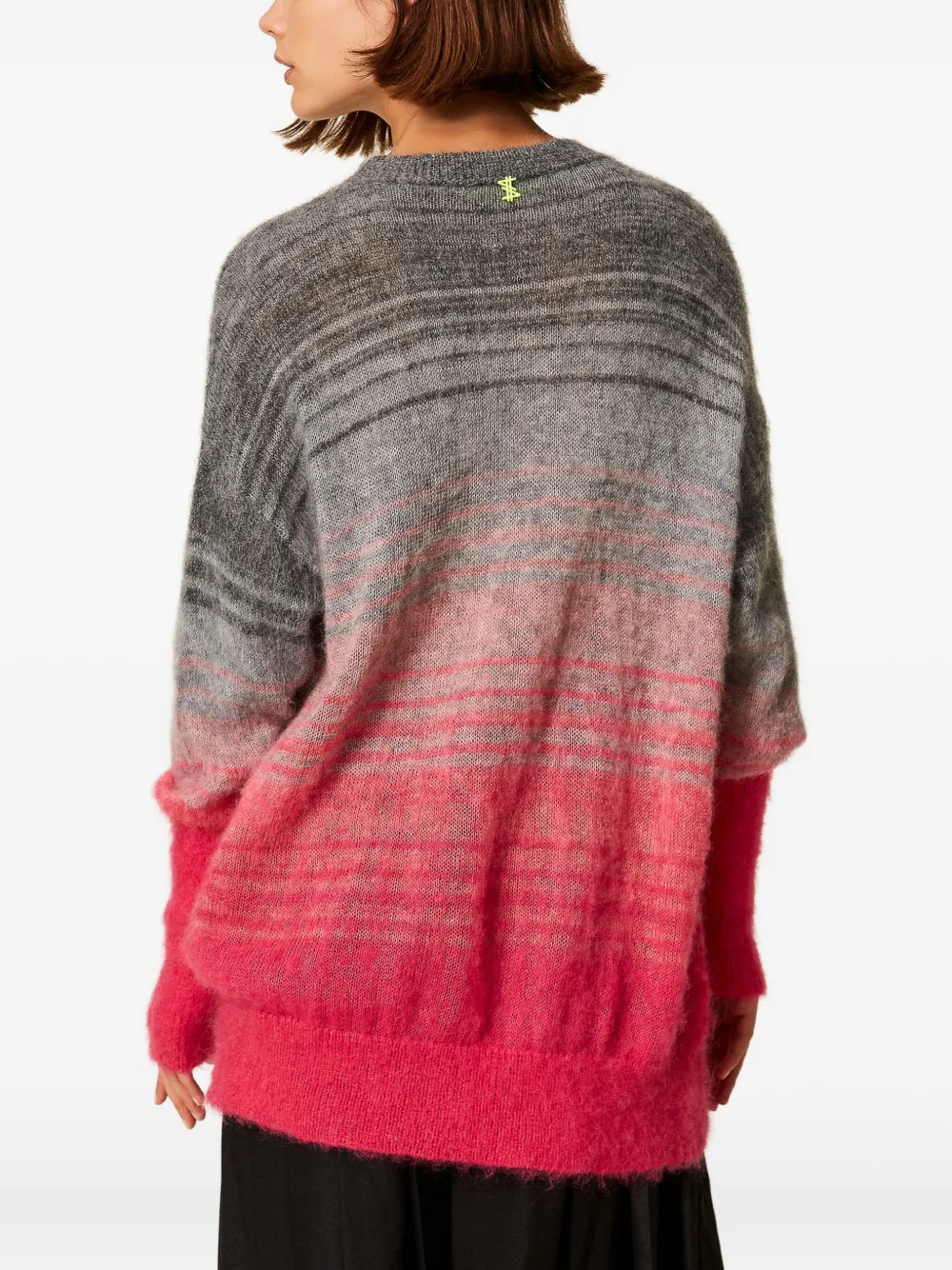 TWINSET Gestreepte trui Grijs