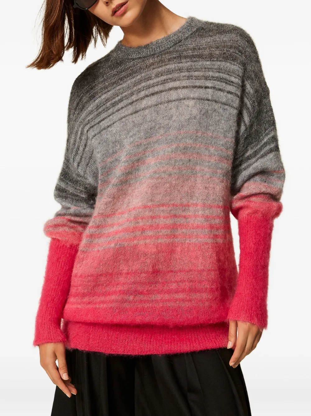 TWINSET stripe-pattern sweater | Knitted Sweaters | Image 2