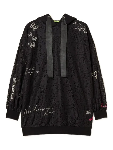 TWINSET هودي دانتيل