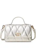 TWINSET quilted top-handle tote bag - Grey