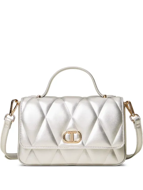 TWINSET quilted top-handle tote bag