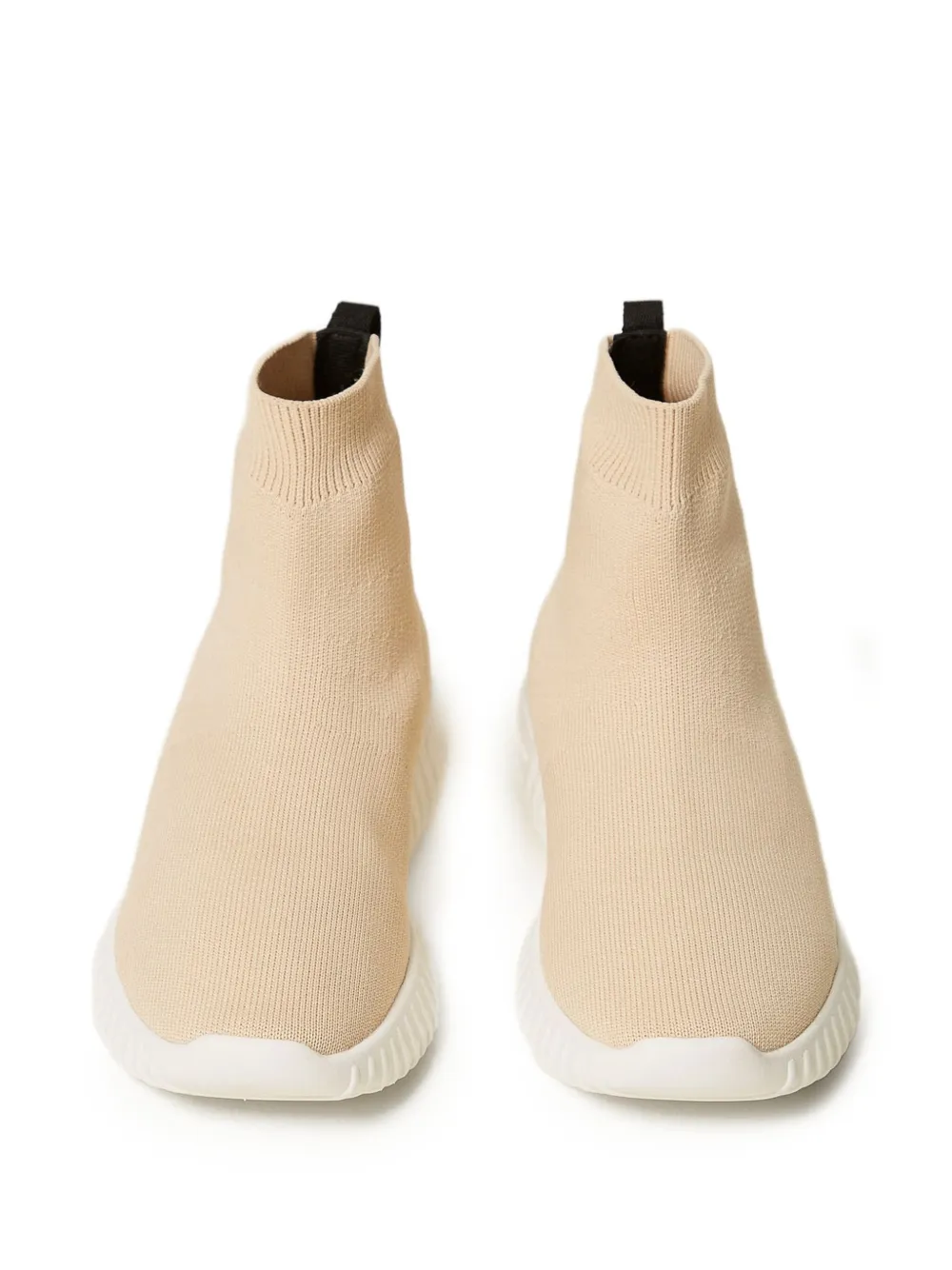 TWINSET Kids Sneakers met logoprint Beige