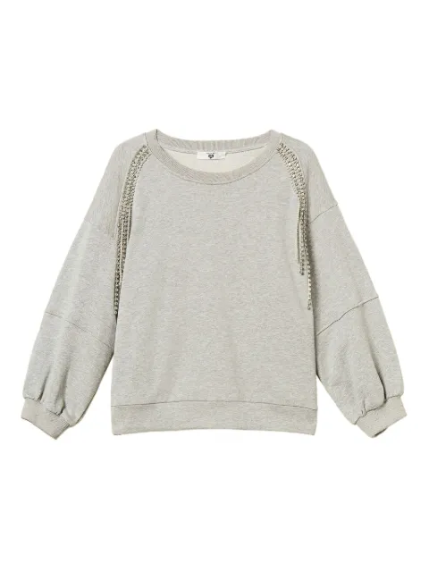 TWINSET sudadera con cadena de strass