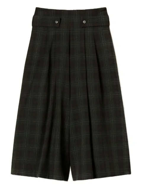TWINSET pantalon à motif tartan