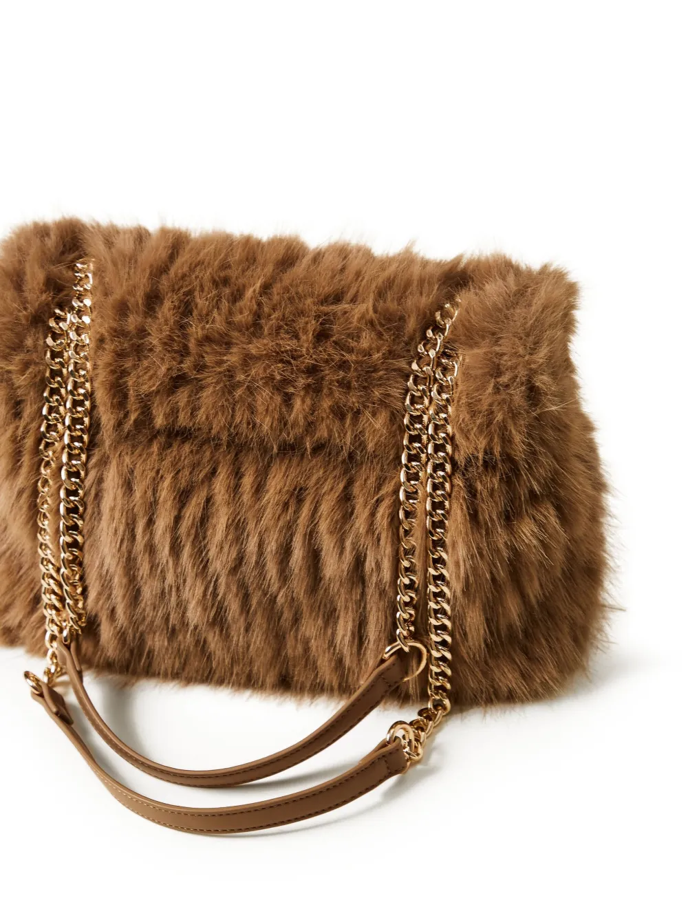 TWINSET Schoudertas met kettingband Bruin