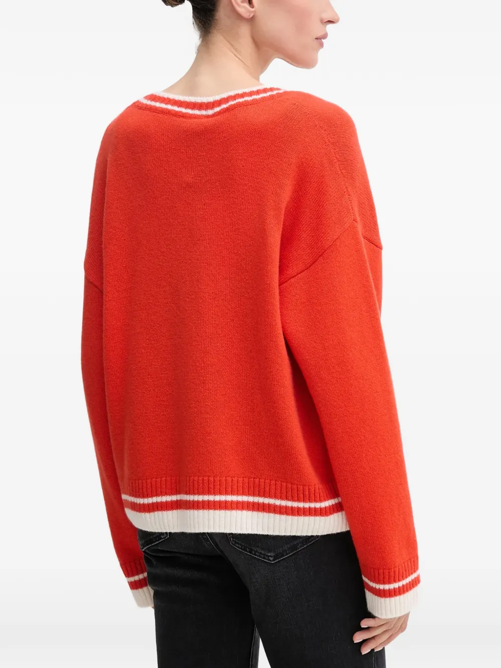 MSGM Gestreept vest Rood