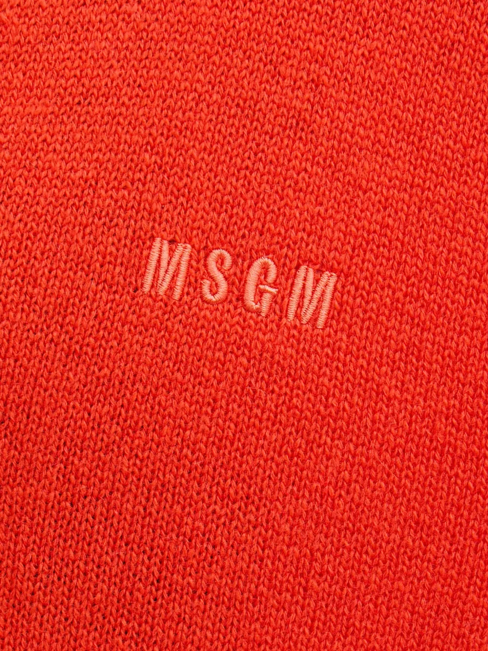 MSGM Gestreept vest Rood