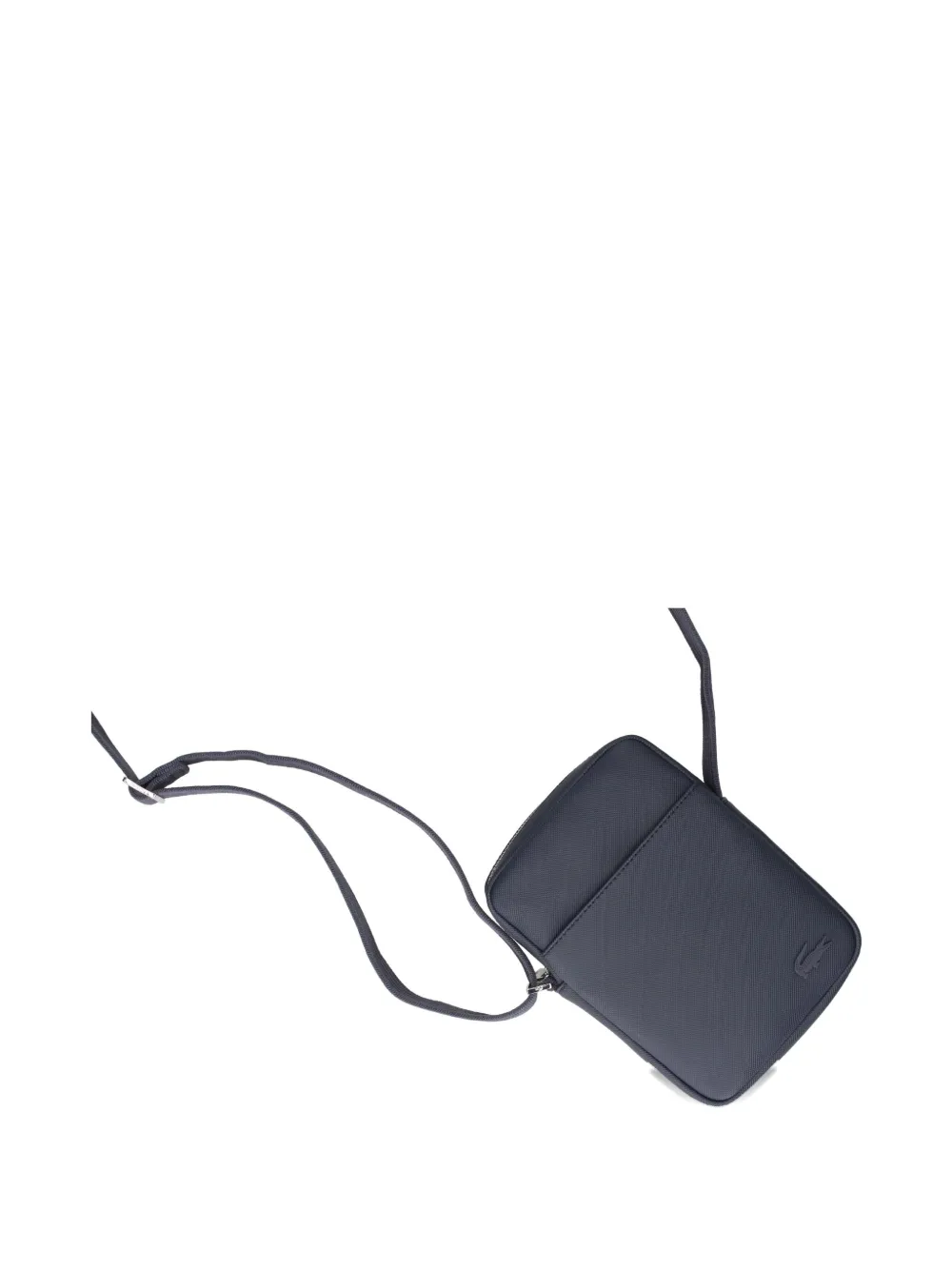 Lacoste Zip-fastening Shoulder Bag In Blue