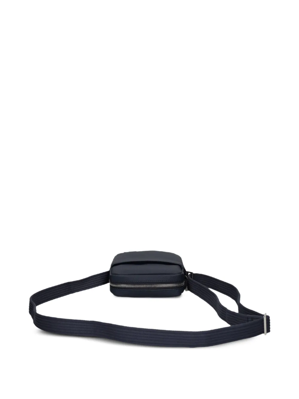Lacoste Schoudertas met ritssluiting Blauw