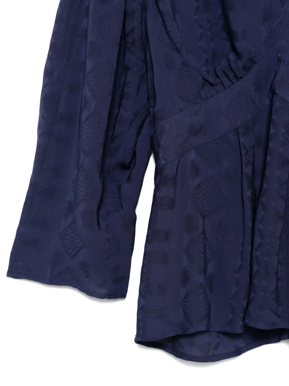 Ba&Sh Top met V-hals Blauw