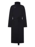 Fear Of God belted turtleneck wool coat - Black