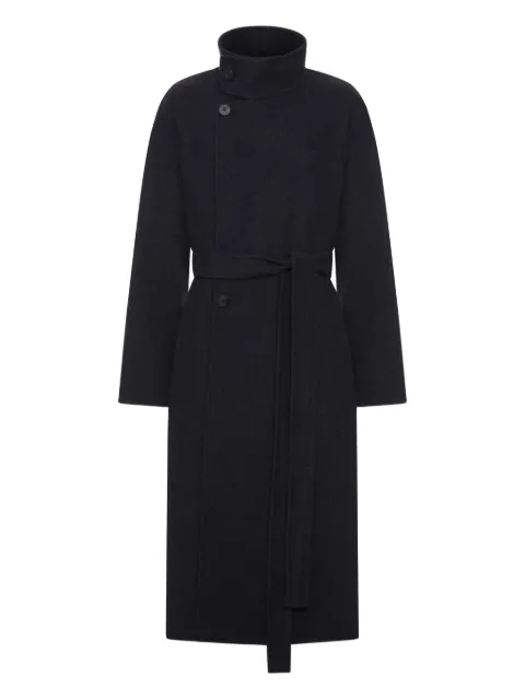 Fear Of God belted turtleneck wool coat