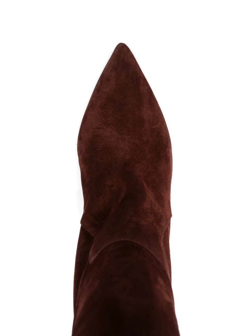 Paris Texas 60mm Suede Pointed-toe Boots In Brown