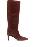 Paris Texas 60mm suede pointed-toe boots - Brown