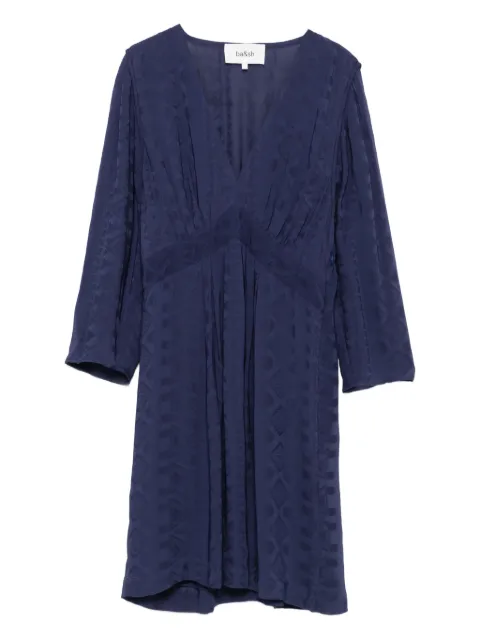 Ba&Sh embossed V-neck dress