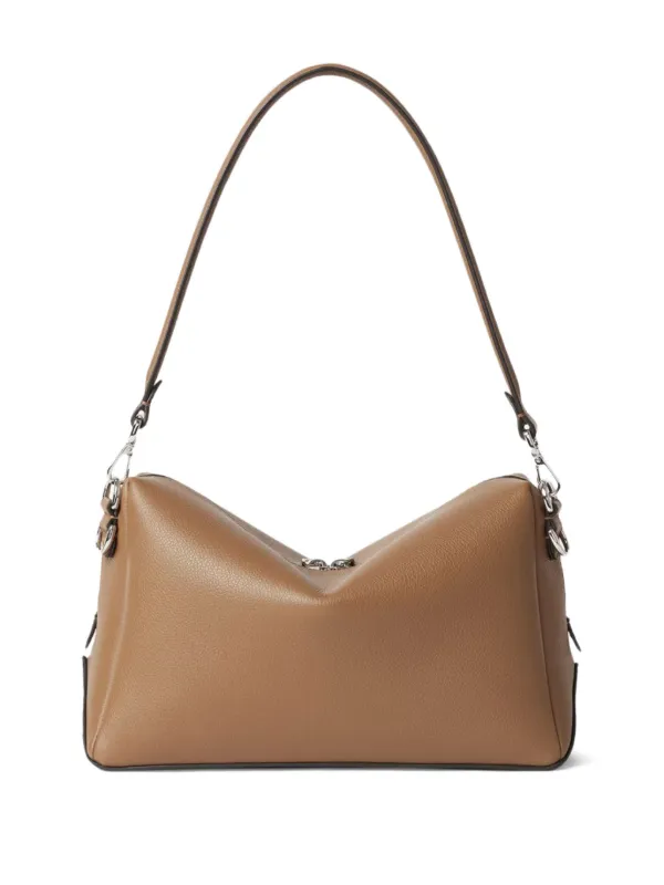 FENDI Lui ジップ ショルダーバッグ M | ブラウン | FARFETCH JP