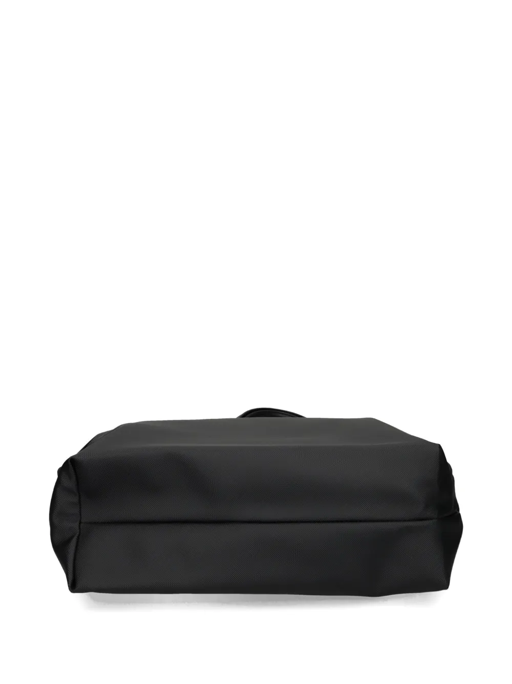 Lacoste large zip-top tote bag Zwart